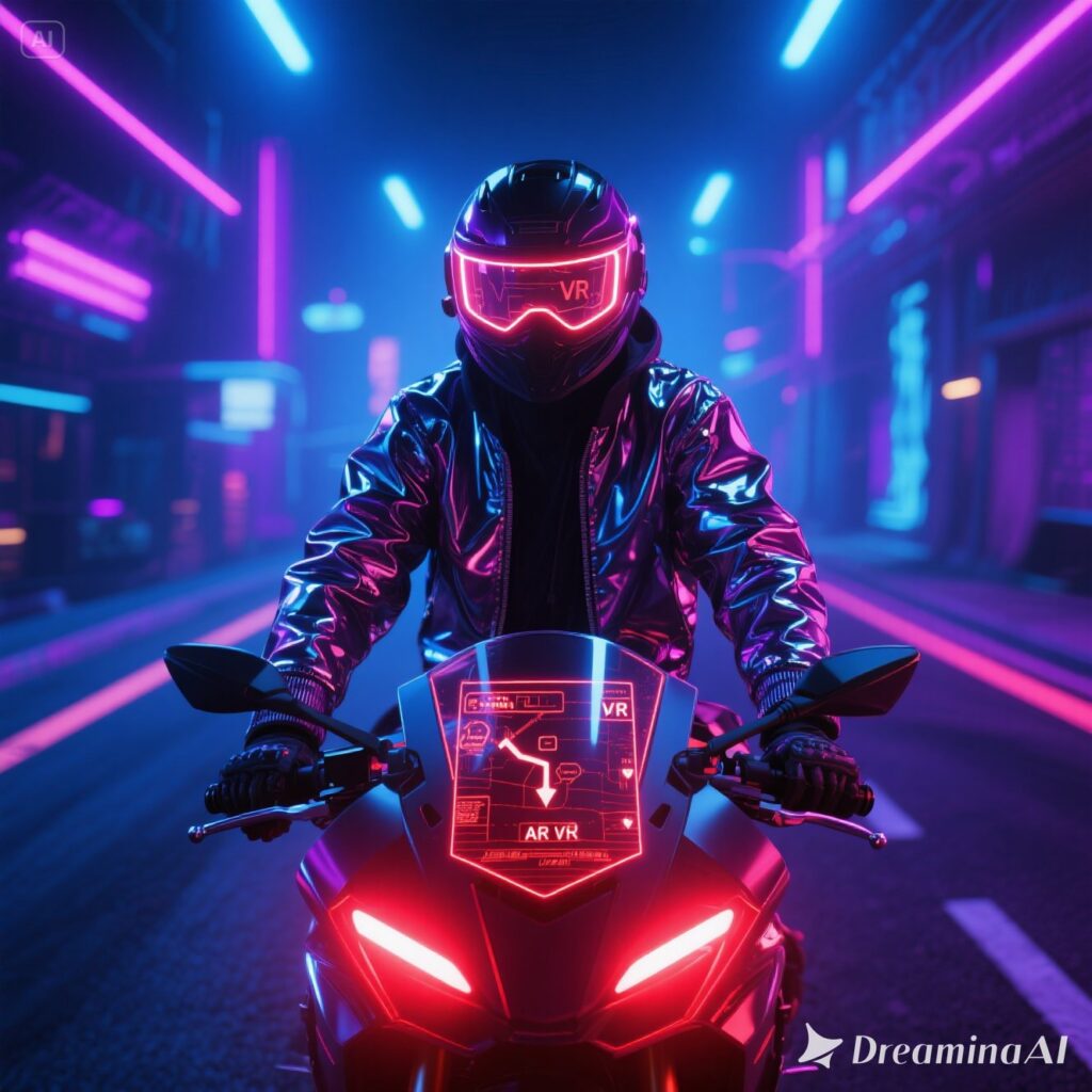 Helm AR/VR untuk Pengendara Motor: Masa Depan Keselamatan Jalan Raya